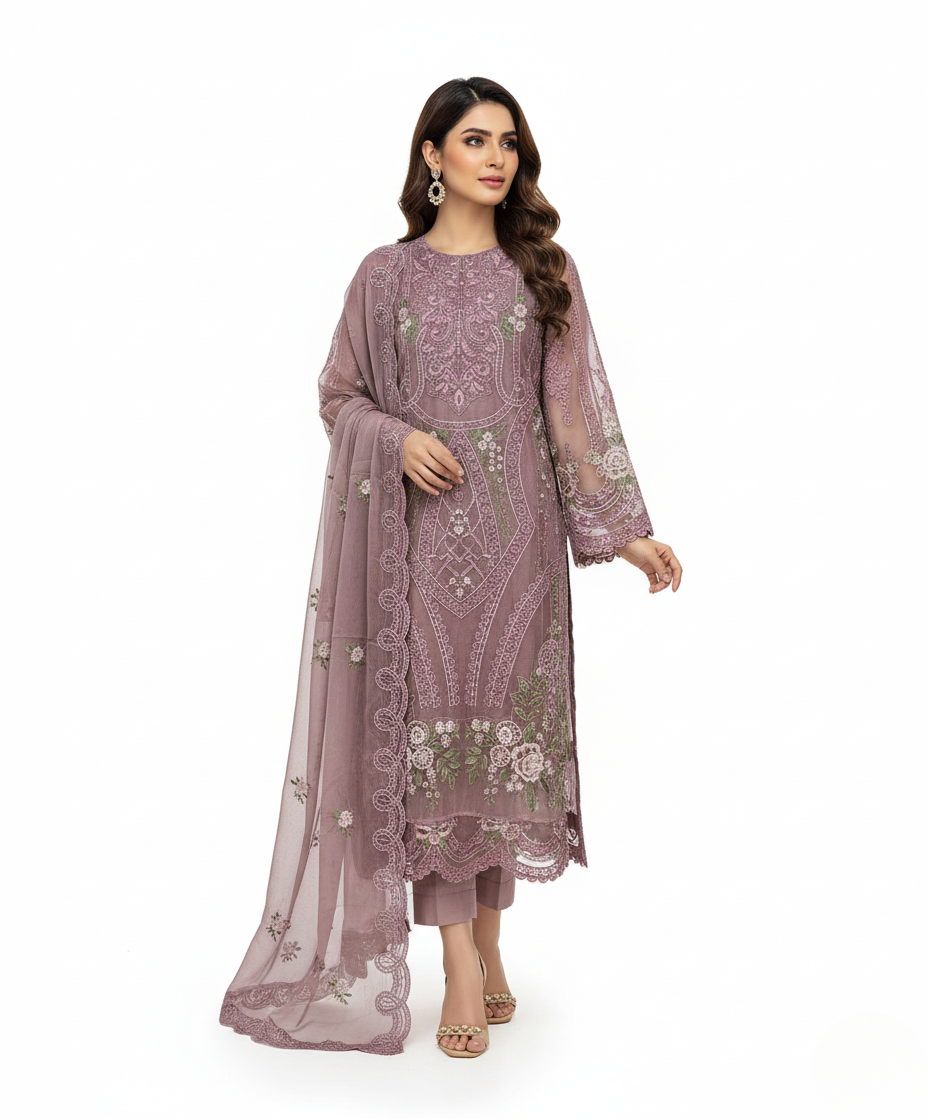 raibba pink pakistani suit 